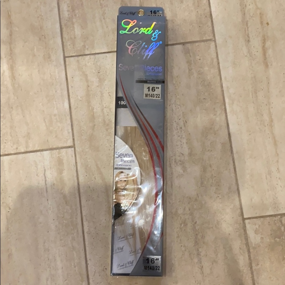 Blond Hair Extensions. 100% Remy Human Hair